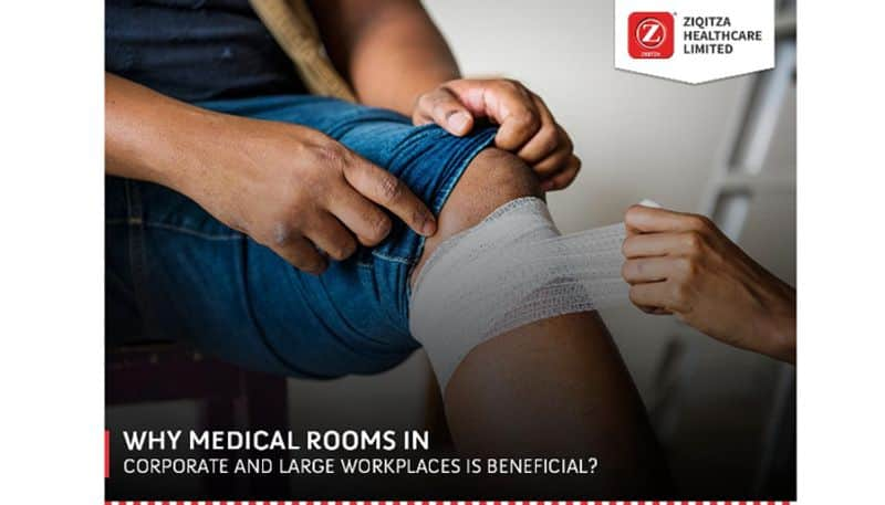 Why Medical rooms in corporate and large workplaces is beneficial? Overview by Ziqitza Healthcare