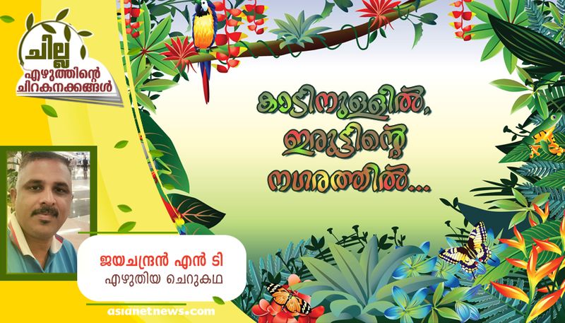 chilla malayalam  short story by Jayachandran NT bkg