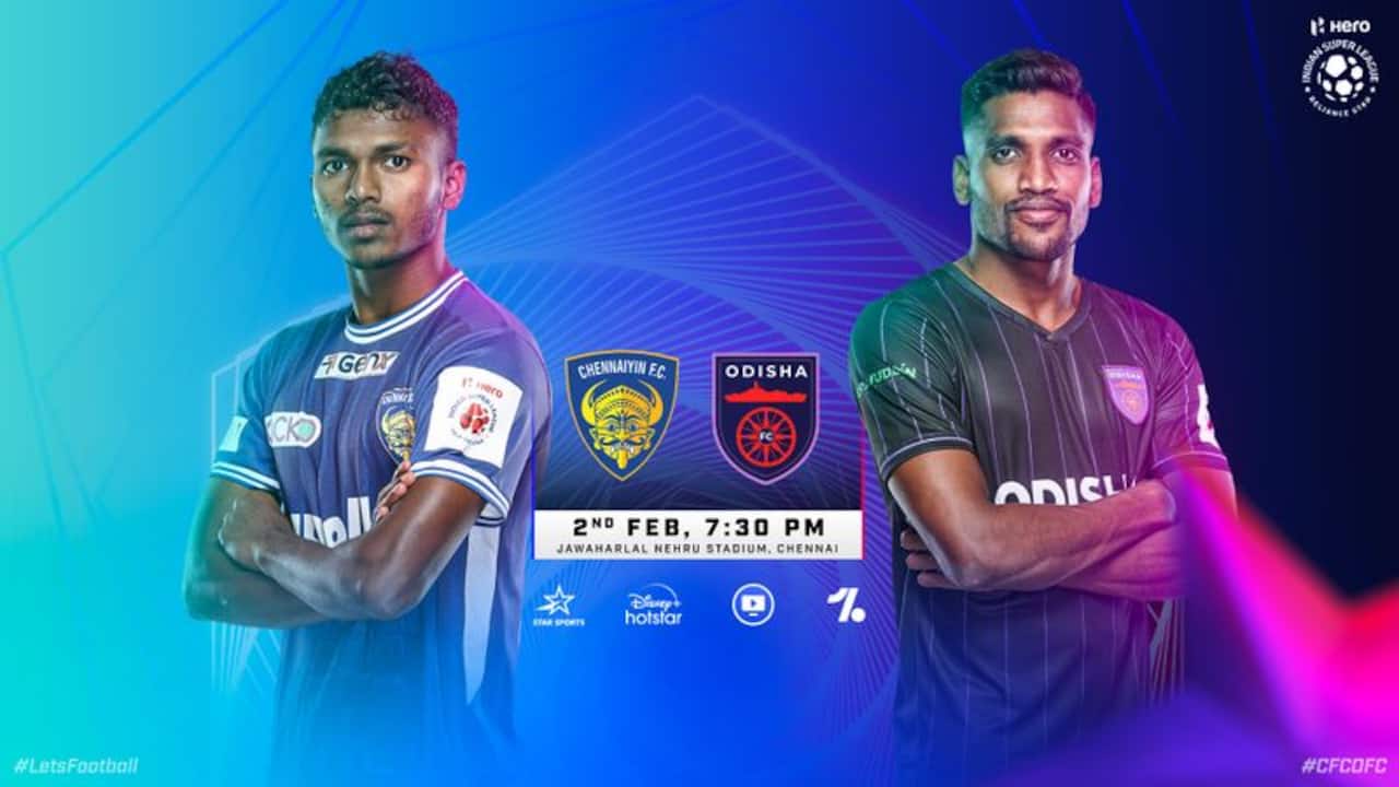 ISL 2022 23: Chennaiyin FC hosts Odisha FC in must win encounter for playoffs hope