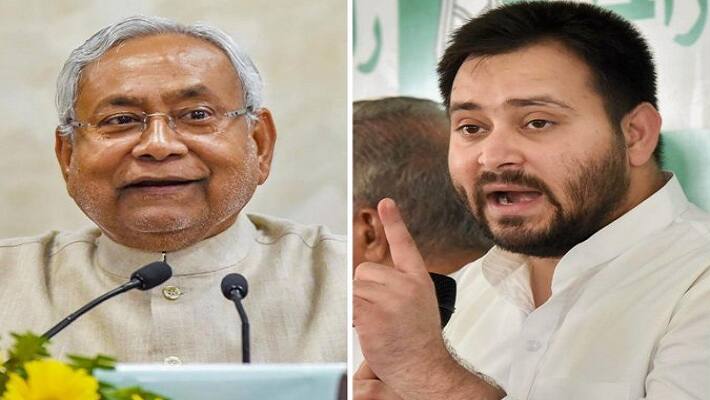 bihar cm nitish kumar and tejaswi yadav