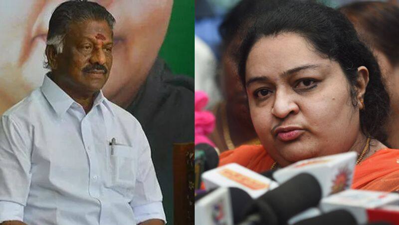 J Deepa suddenly meet O. Panneerselvam