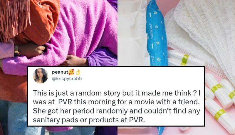 This tweet thread is highlighting glaring disregard for Menstrual health in India Vin