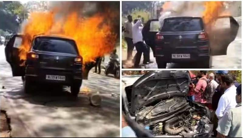 MVD Reject Kerala Police's Facebook Post For Fire And Safety In Vehicles 