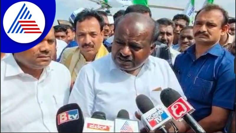 Kumaraswamy slams on pm modi arrival to channapattana nbn