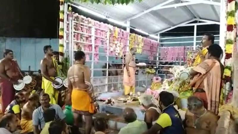 Mayana pooja at Maasani Amman Temple in pollachi