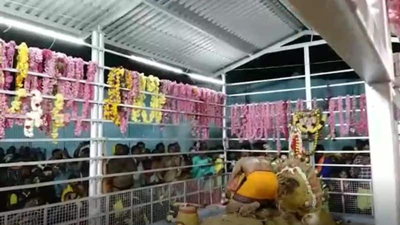 Mayana pooja at Maasani Amman Temple in pollachi