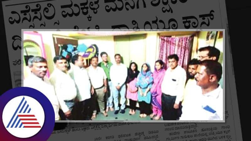 Teachers sudden visit to sslc students home class even at nigh at haveri rav