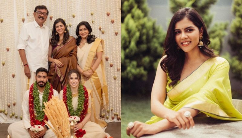 kalyani priyadarshan about her sister in law merlin sidharth priyadarshan marriage nsn