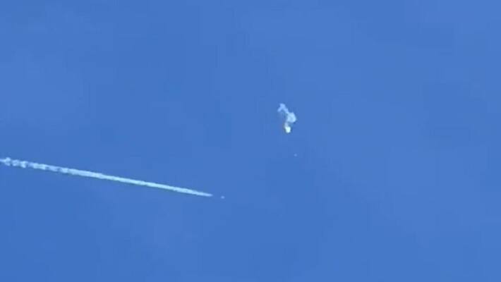 US shoots down spy balloon