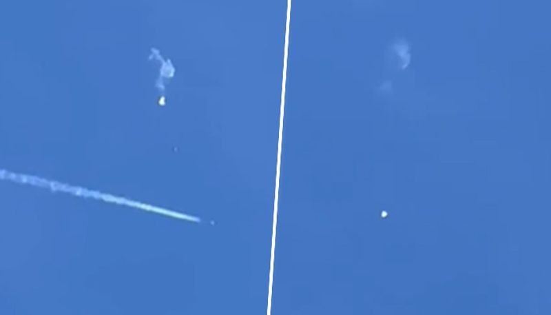 Watch Here is how Chinese 'spy' balloon was shot down off Carolina coast gcw