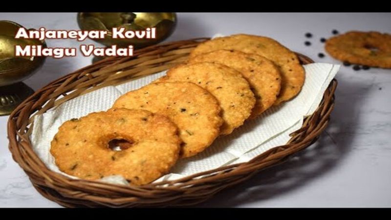 How to make Hanuman Temple's Special Vadai in Tamil 