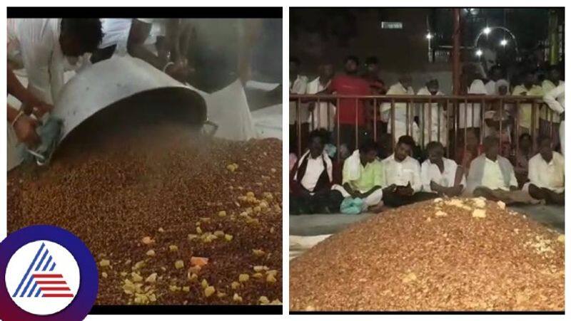 Celebration of  Kala hunnime in Chitradurga vaddikere siddeshwara temple gow