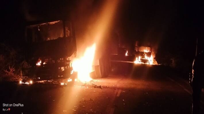 vehicle burn