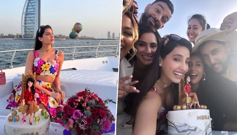 Nora Fatehi yacht party pictures: Actress celebrates her 31st birthday in Dubai-see videos RBA