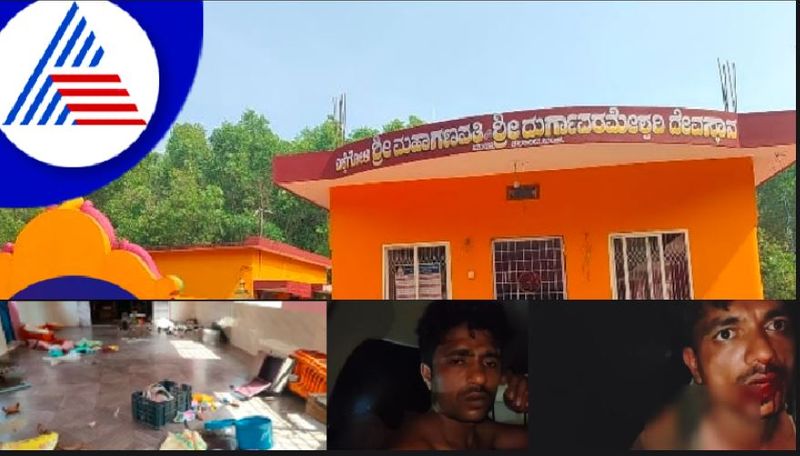 Temple theft The thieves are arrested in bhatkal att uttarakannada rav