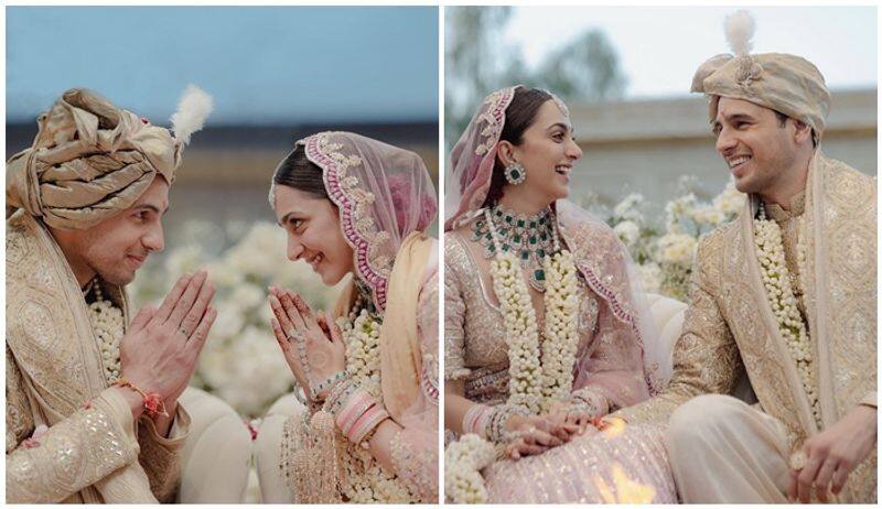 Siddharth Malhotra Kiara Advani now have tied the knot wedding in Jaisalmer san