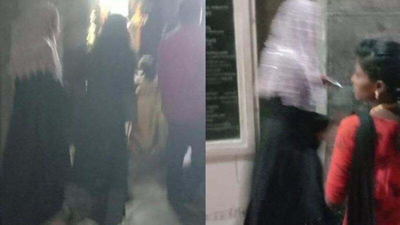 The woman who went to the Nellaiyapar temple wearing a purdah? hindu munnani Request