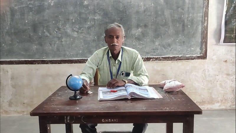 a government school teacher comes to school without a leave past 12 years in ariyalur district