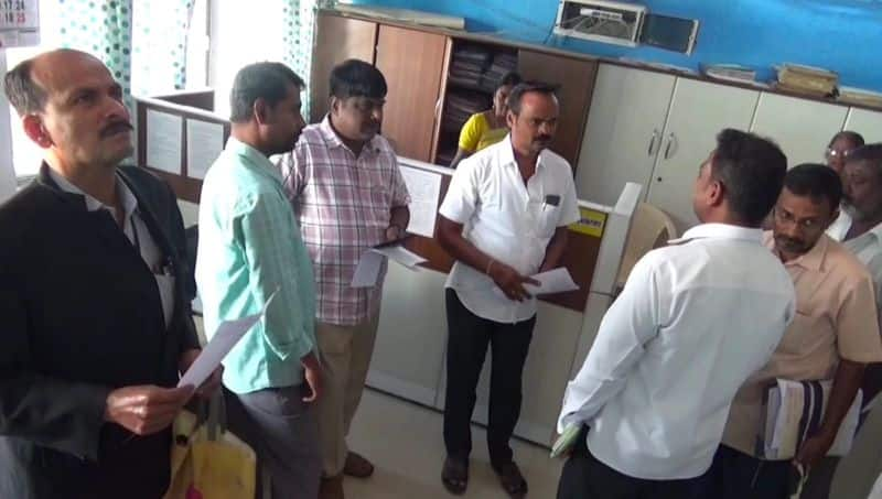 a farmer make a Confiscation action in dindigul collector office