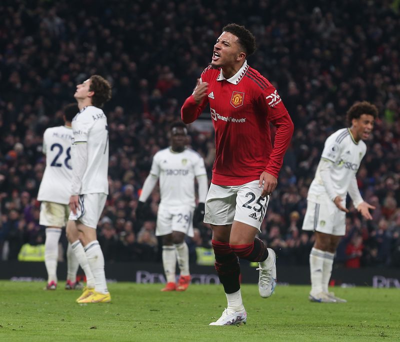 football EPL, English Premier League 2022-23: Jadon Sancho is all the way back - Erik ten Hag after Manchester United hard-fought draw vs Leeds-ayh