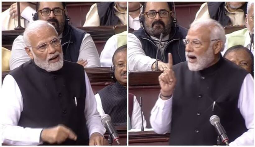 'Language and behaviour of some disappointing for India': PM Modi tells Rajya Sabha