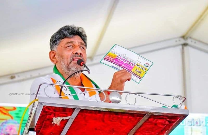 KPCC President DK Shivakumar Slams On BJP At Chitrdurga Prajadhvani Yatra gvd