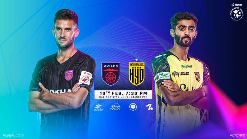 football Indian Super League 2022-23, OFC vs HFC:  Hyderabad FC and Odisha FC try their luck at League Shield and playoffs spots, respectively-ayh