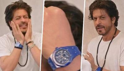 Love Shah Rukh Khan's stylish blue wristwatch? The cost will blow your mind