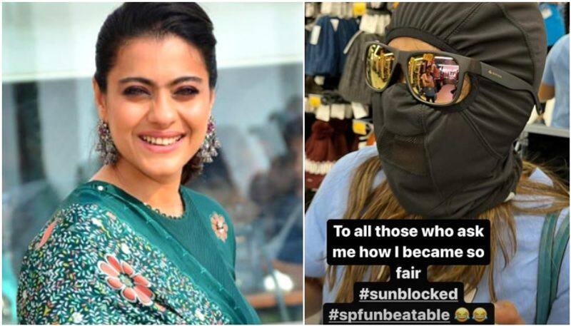 Actress Kajol gives hilarious reply for those who question how she became so fair sgk