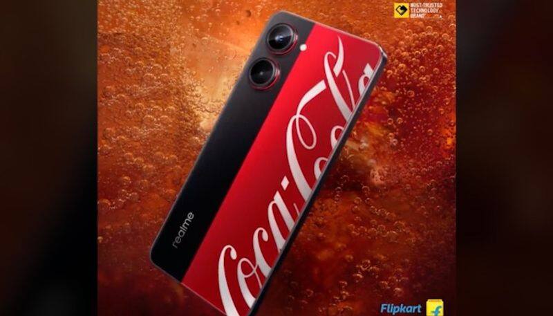 Realme 10 Pro Coca Cola edition phone launched at Rs 20999 special retail box from price specs other details gcw