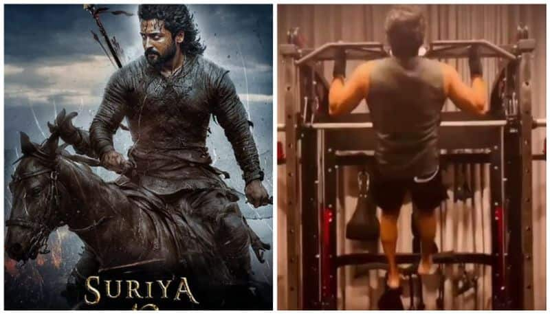 tamil star hero suriya working on his fitness