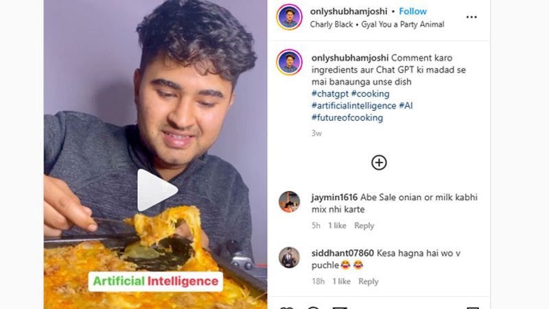 Using ChatGPT to make a dish with leftover ingredients, internet reacts to viral video, see here