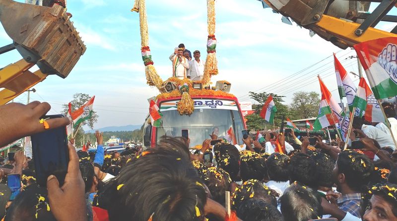 KPCC Vide President PM Narendraswamy Slams On BJP And JDS At Mandya gvd