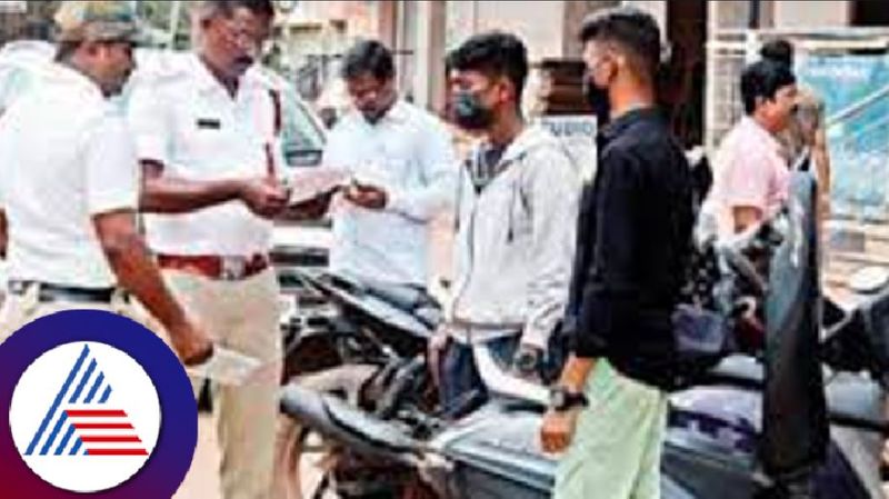 Violation of traffic rules 73 lakh fines collected in a single week at hubballi rav