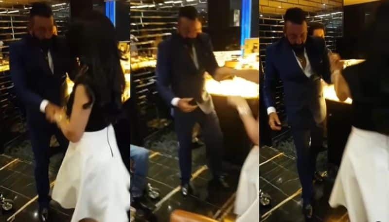 Sanjay Dutt Gets Brutally Trolled For Drunk Dance With Wife Manyata Dutt on Wedding Anniversary sgk