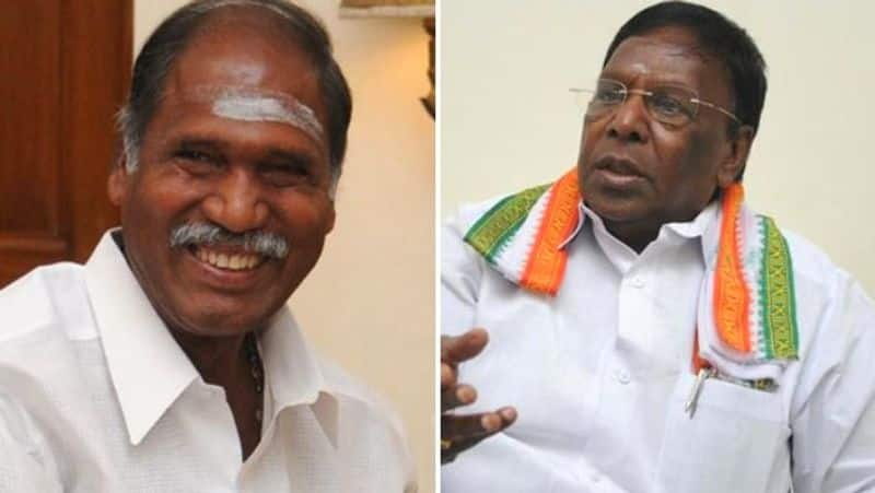 minister chandra priyanka resigning issue need action against cm rangasamy says former cm narayanasamy in puducherry vel