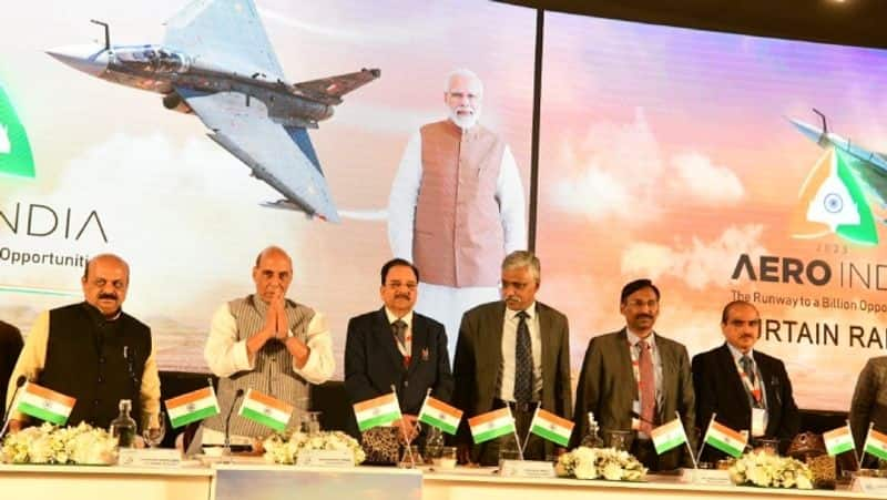 Aero India 2023 more than 100 countries participating Huge opportunity for employment Rajnath Singh sat