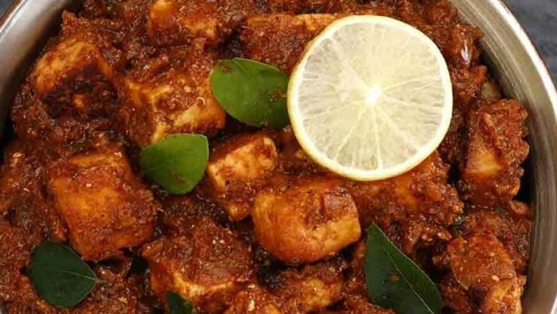 How to make Paneer Ghee Roast recipe in tamil 