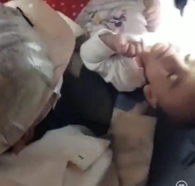 5 month old baby rescued after 131 hours from Turkey earthquake 