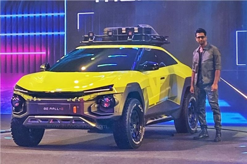 Mahindra BE Rall E Concept makes global debut