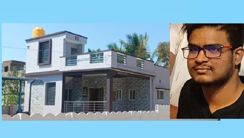 Parents built a house in memory of their dead son naveen gyanagoudar in Ukraine at haveri rav