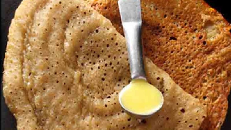 How to make Wheat Jaggery Dosa Recipe in Tamil