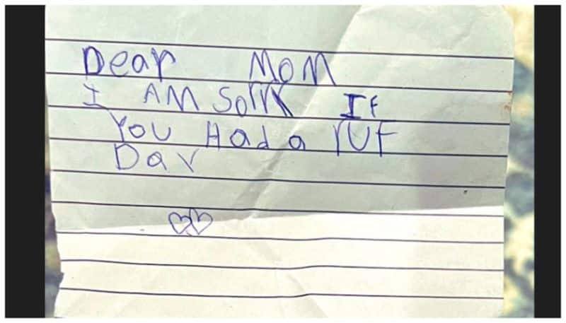 a heartfelt note from six year old viral in social media sts