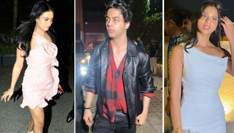 Suhana Khan, Nysa Devgn, Aryan Khan, Palak Tiwari ooze oomph factor in the star-studded bash vma