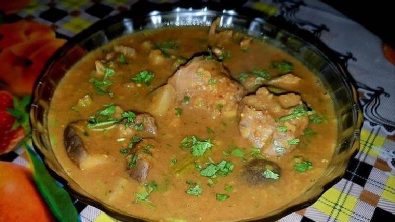 How to make Mutton Dal Recipe on Tamil