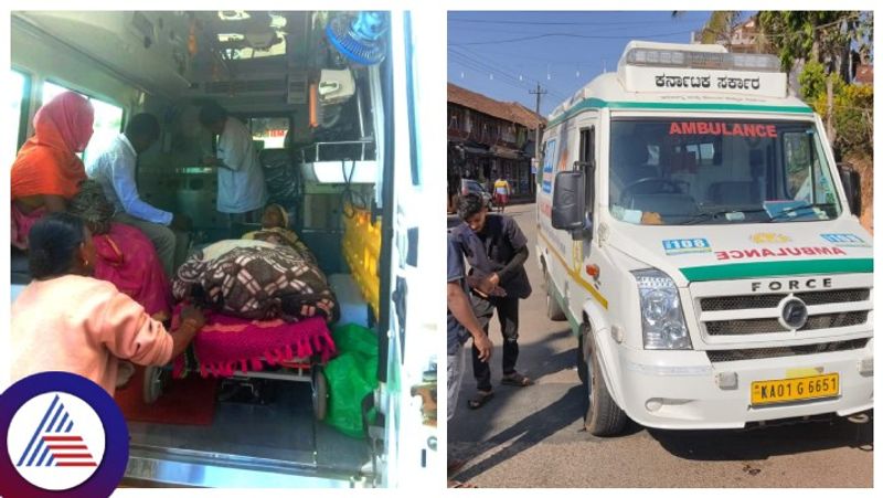 chikkamagaluru pregnant woman suffering an ambulance in potholed road gow