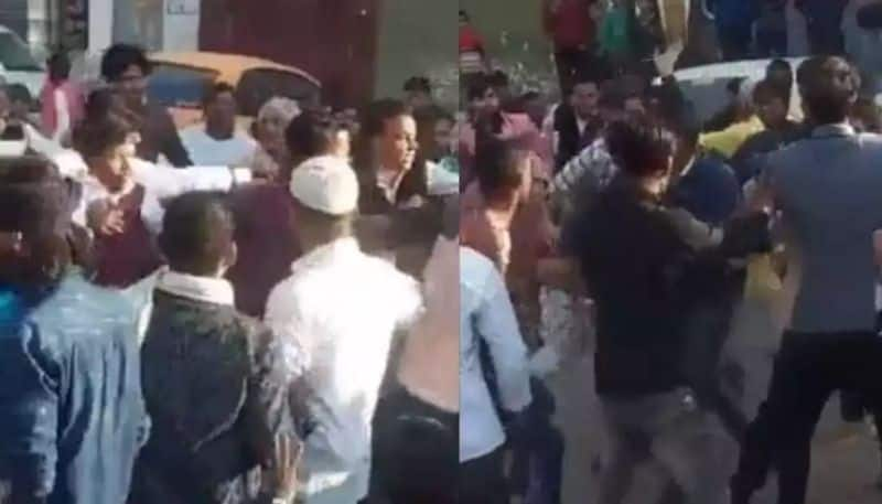 mass fight in wedding ceremony in uttar pradesh