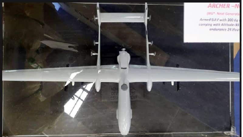 unmanned aerial vehicle Archer-NG which can carry 300 kg of war weapons is all set to undergo a test flight in June akb