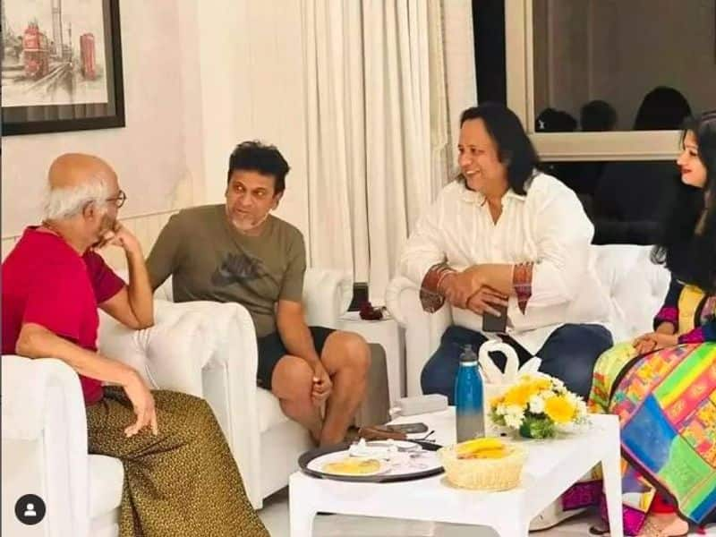 Shivarajkumar meets Rajinikanth in Mangaluru for Jailer film shooting vcs 