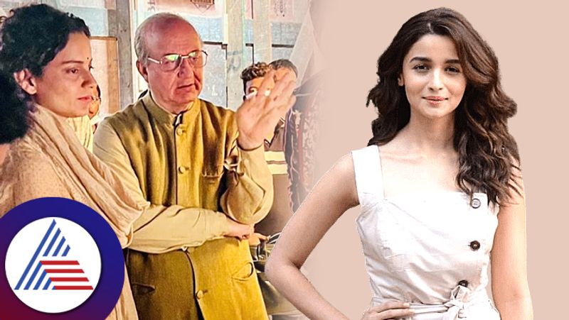 Anupam Kher praised Alia Netizens question whether Kangana is healthy